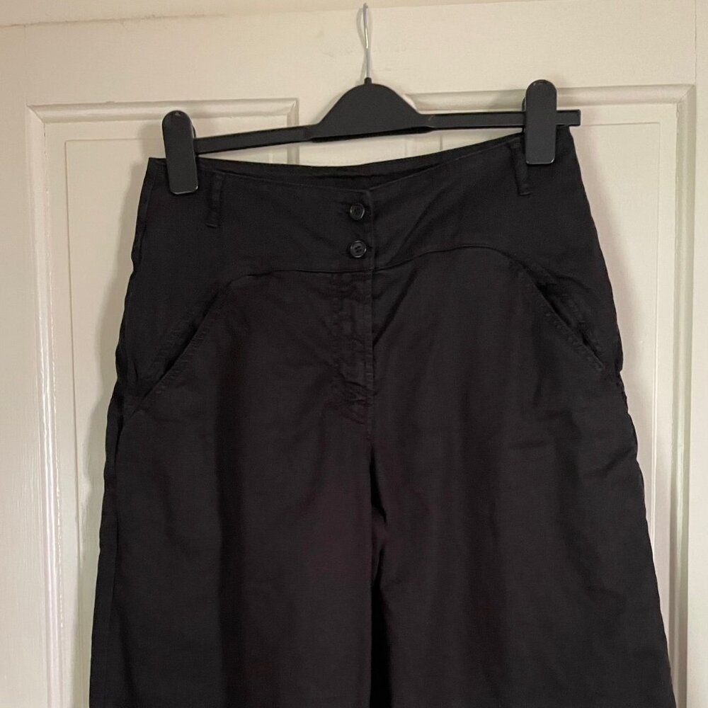 Poetry Fashion Linen Wide Leg Pants - Picture 2 of 4